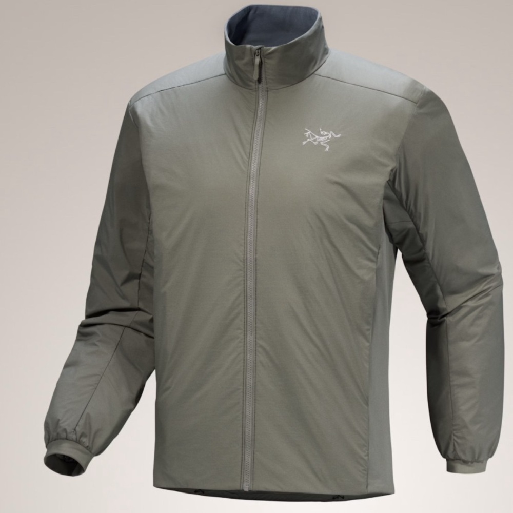 Arc'teryx Men's ATOM Jacket/ Windbreaker in color Forage